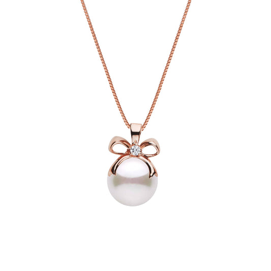 Elegant Diamond Pearl Pendant