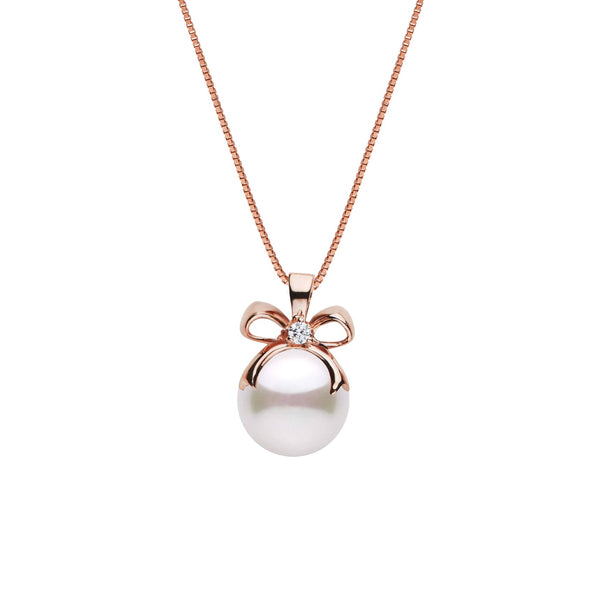 Elegant Pearl Diamond Pendant