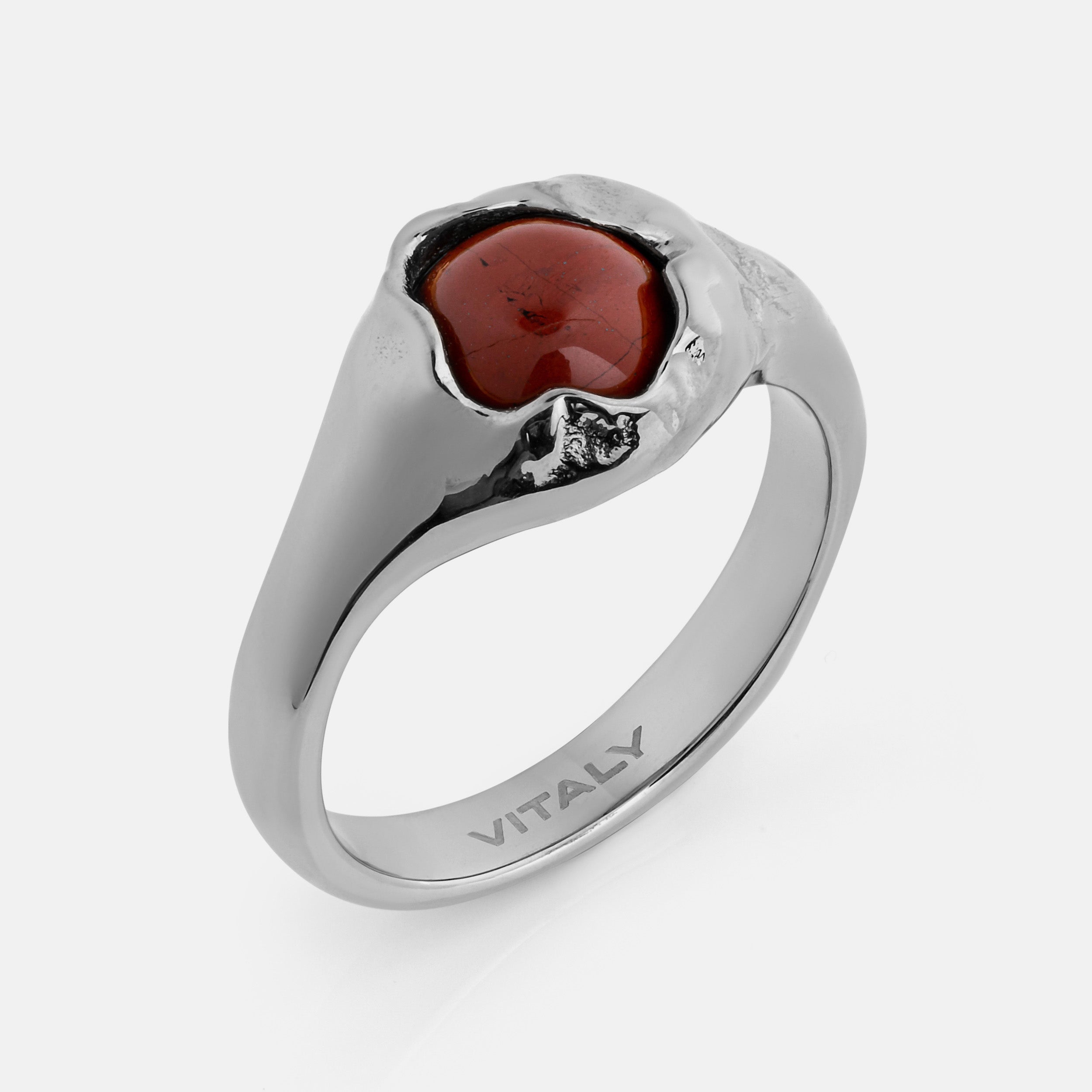Men's Vintage Steel Ring