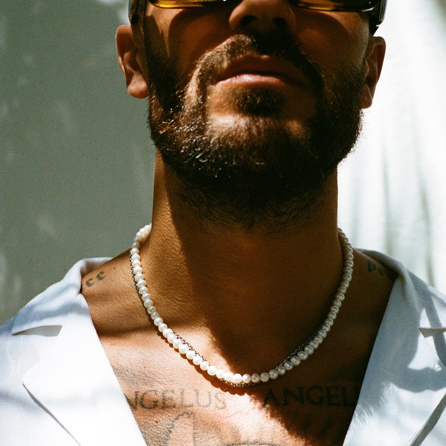 Timeless Men's Pearl Necklace