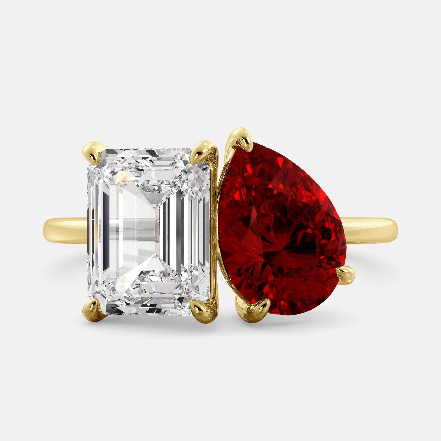 April Birthstone Elegance Ring