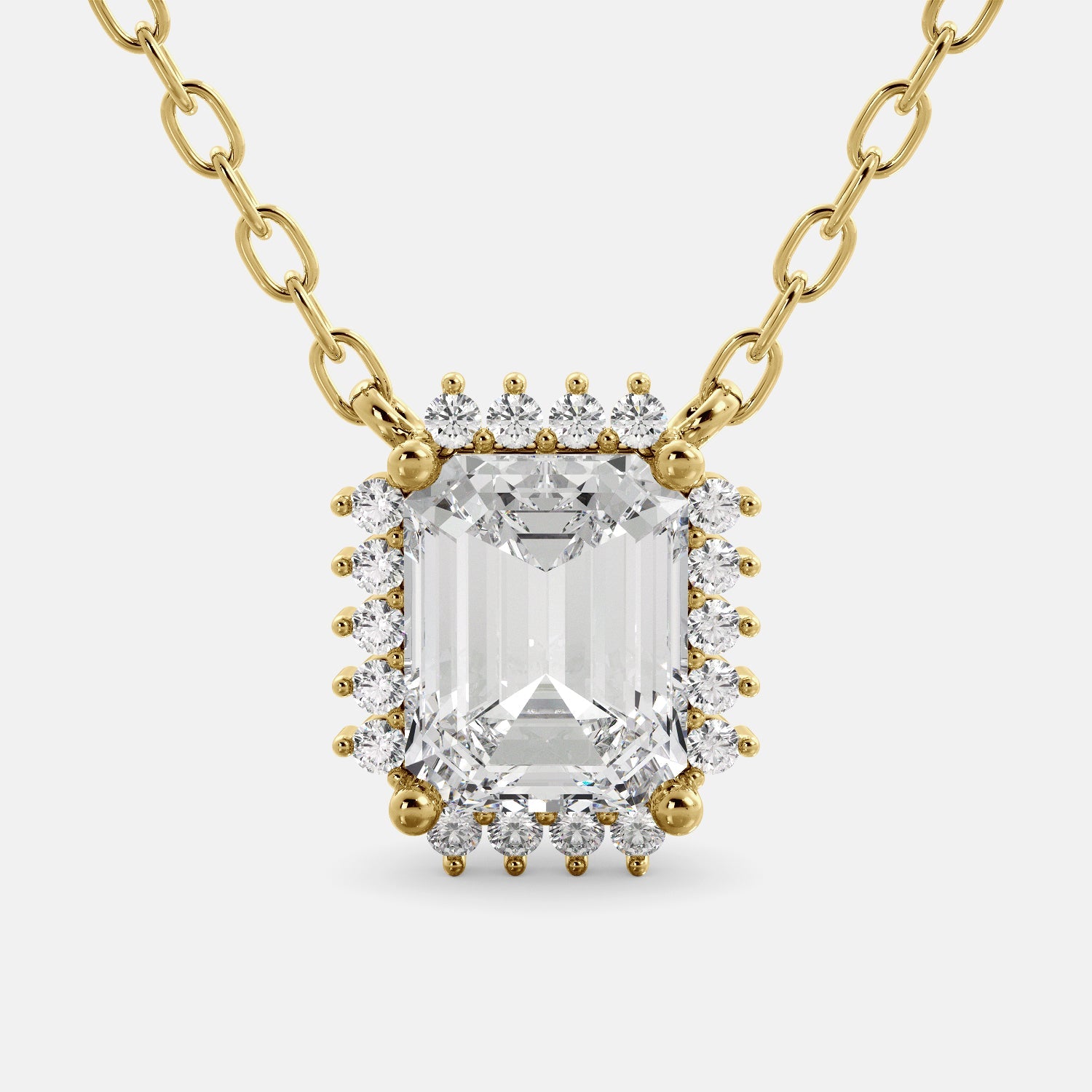 Dazzling Birthstone Garnet Necklace