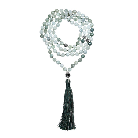 Serenity Jade Knotted Mala