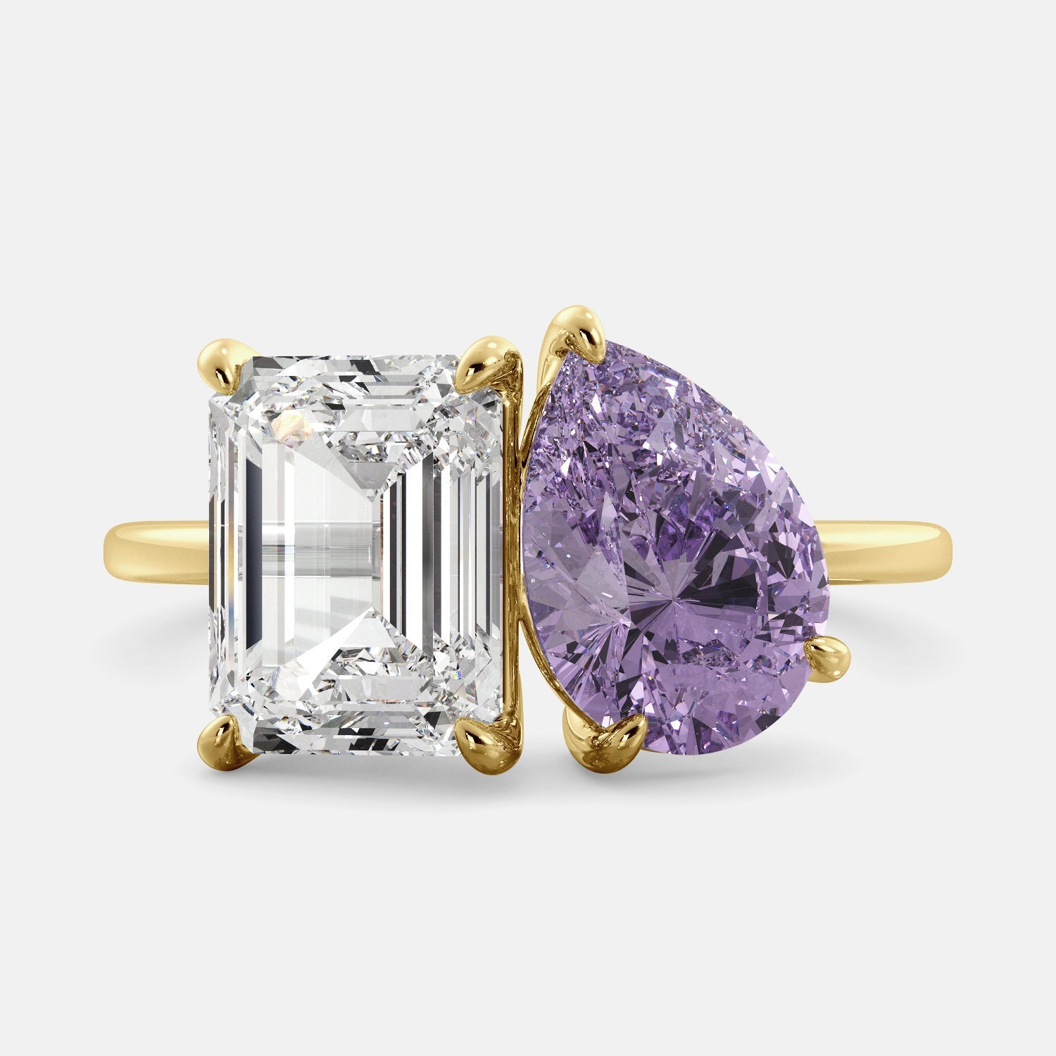 April Birthstone Elegance Ring