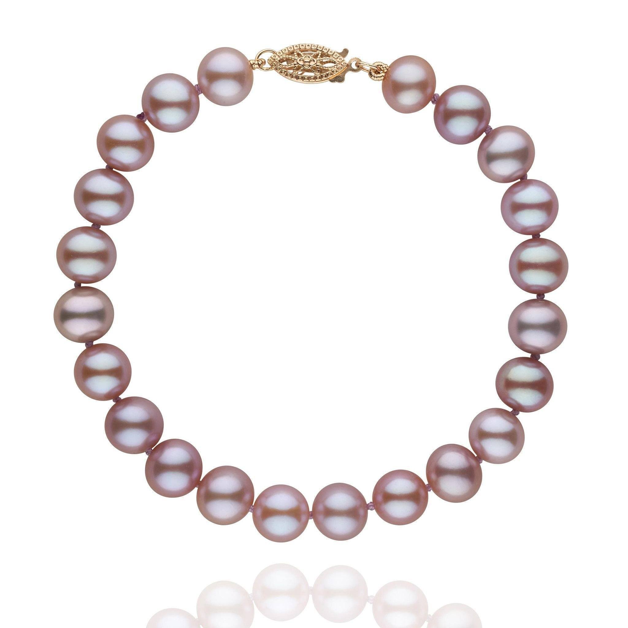 Lavender Pearl Bracelet