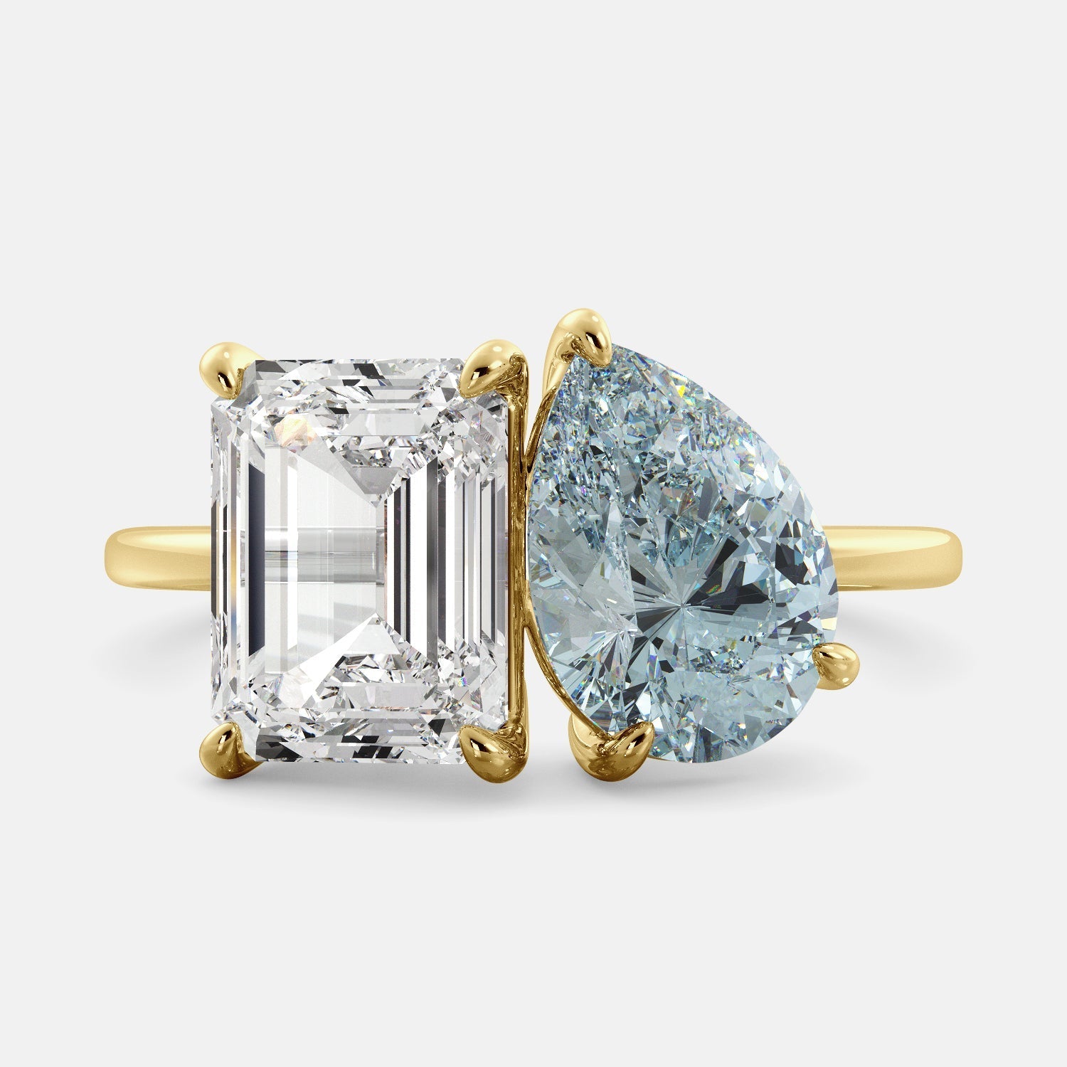 April Birthstone Elegance Ring