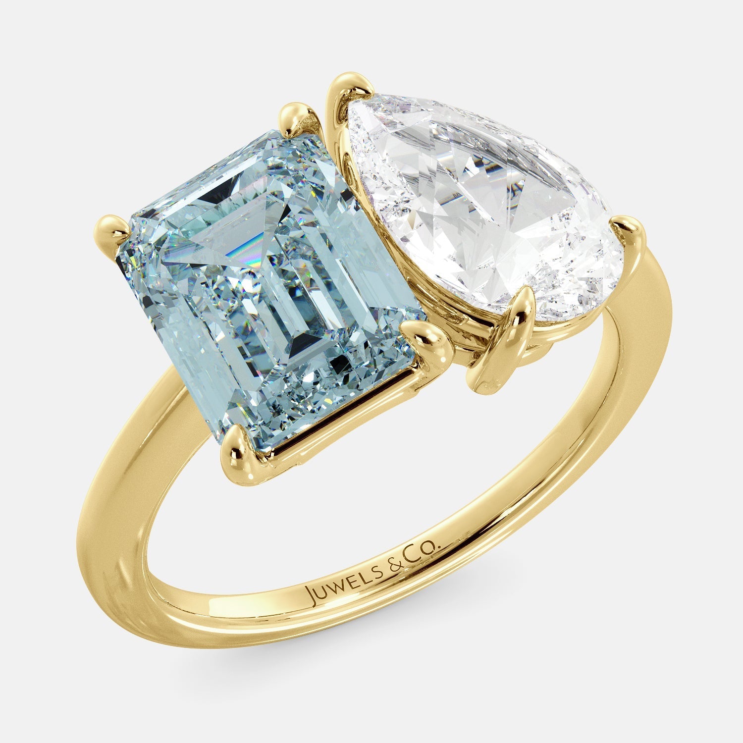 Aquamarine March Birthstone Ring