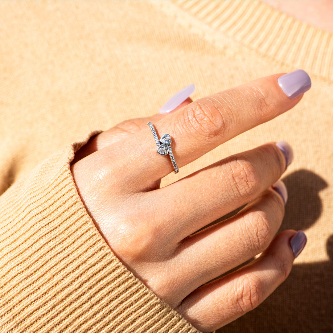 Daughter's Forever Heart Ring