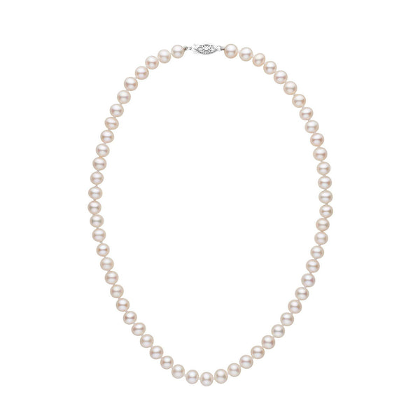 Gleaming Grace Pearl Necklace