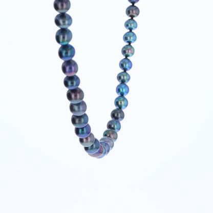 Blue Pearl Necklace