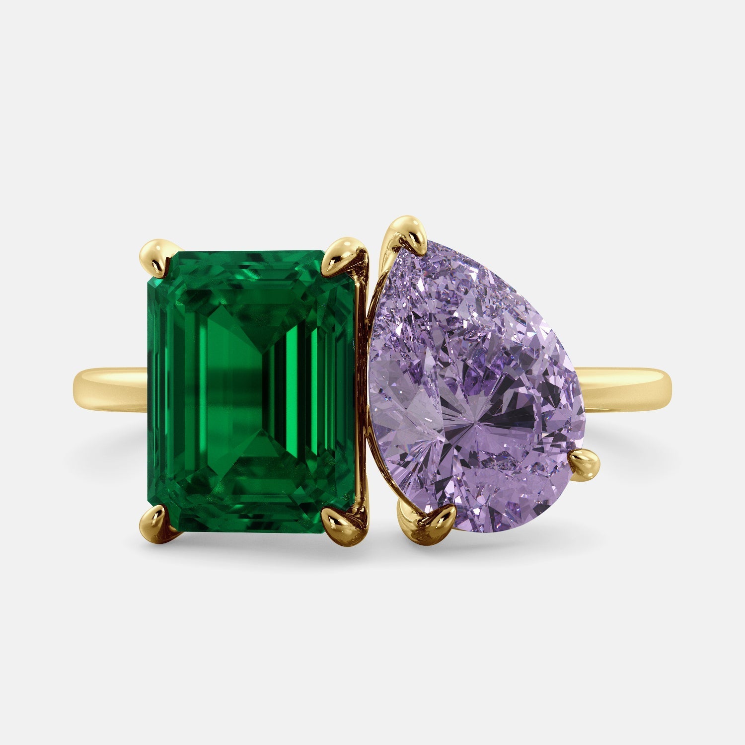 Emerald Harmony Ring