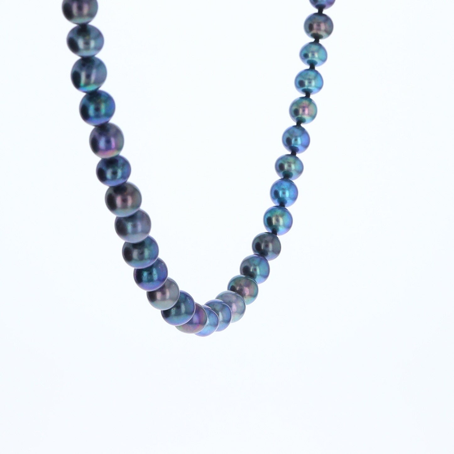 Blue Pearl Necklace