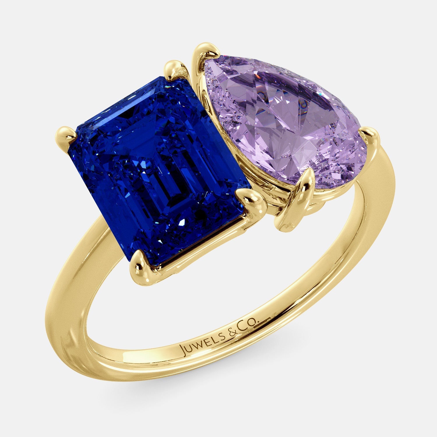 September Sapphire Serenity Ring