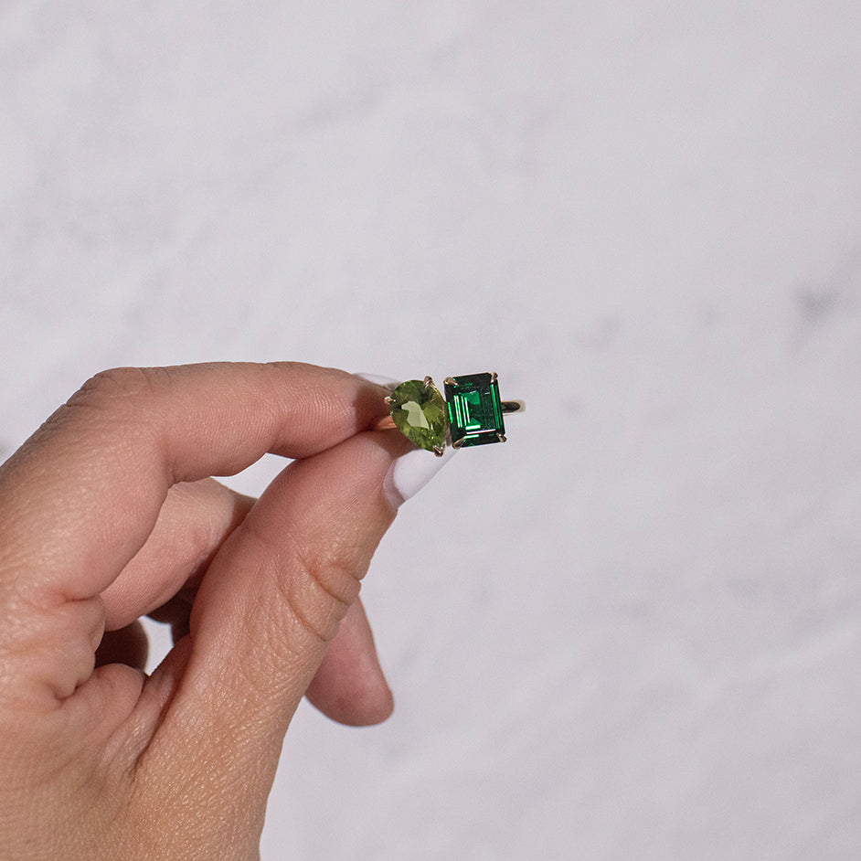 Emerald Harmony Ring