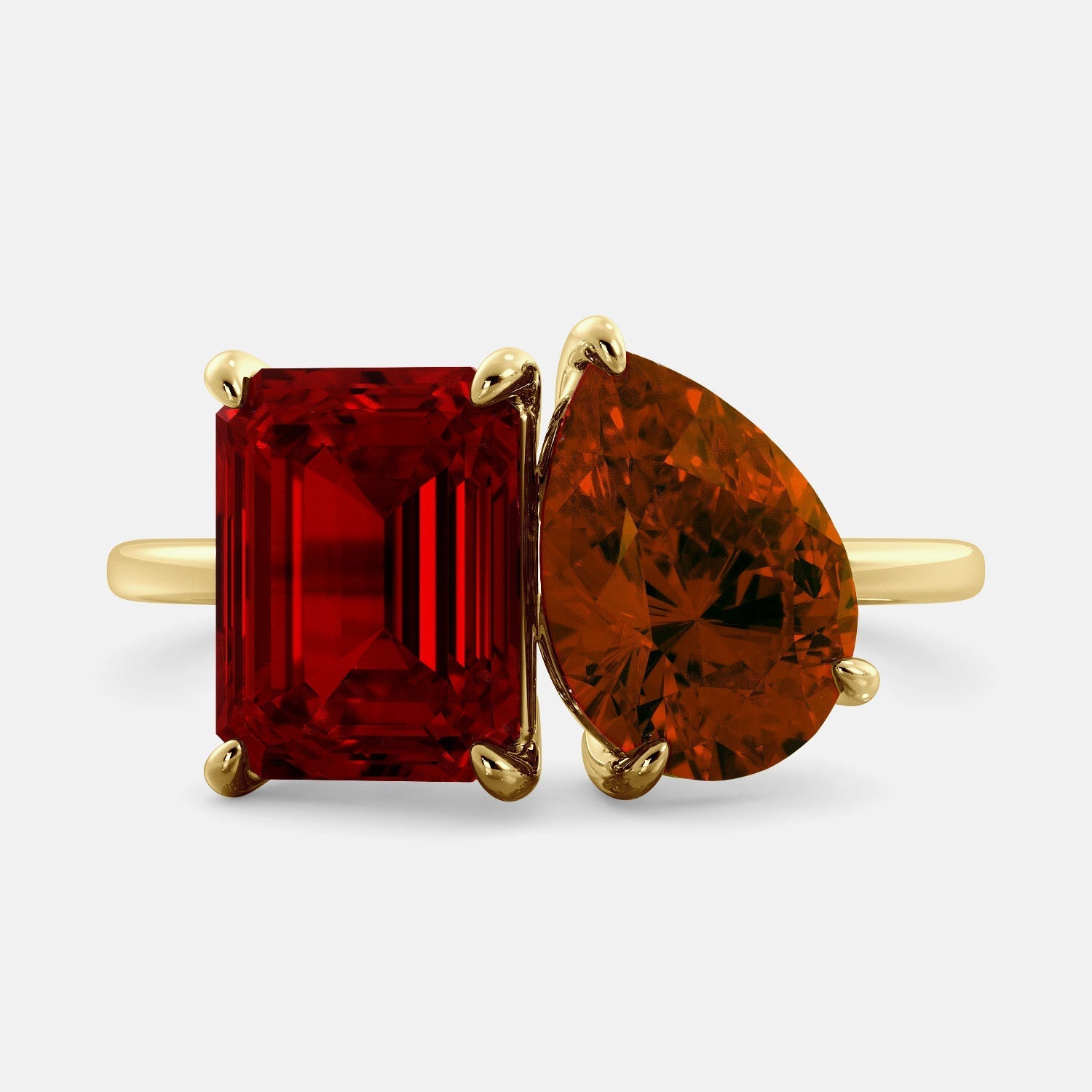 Ruby Radiance Birthstone Ring