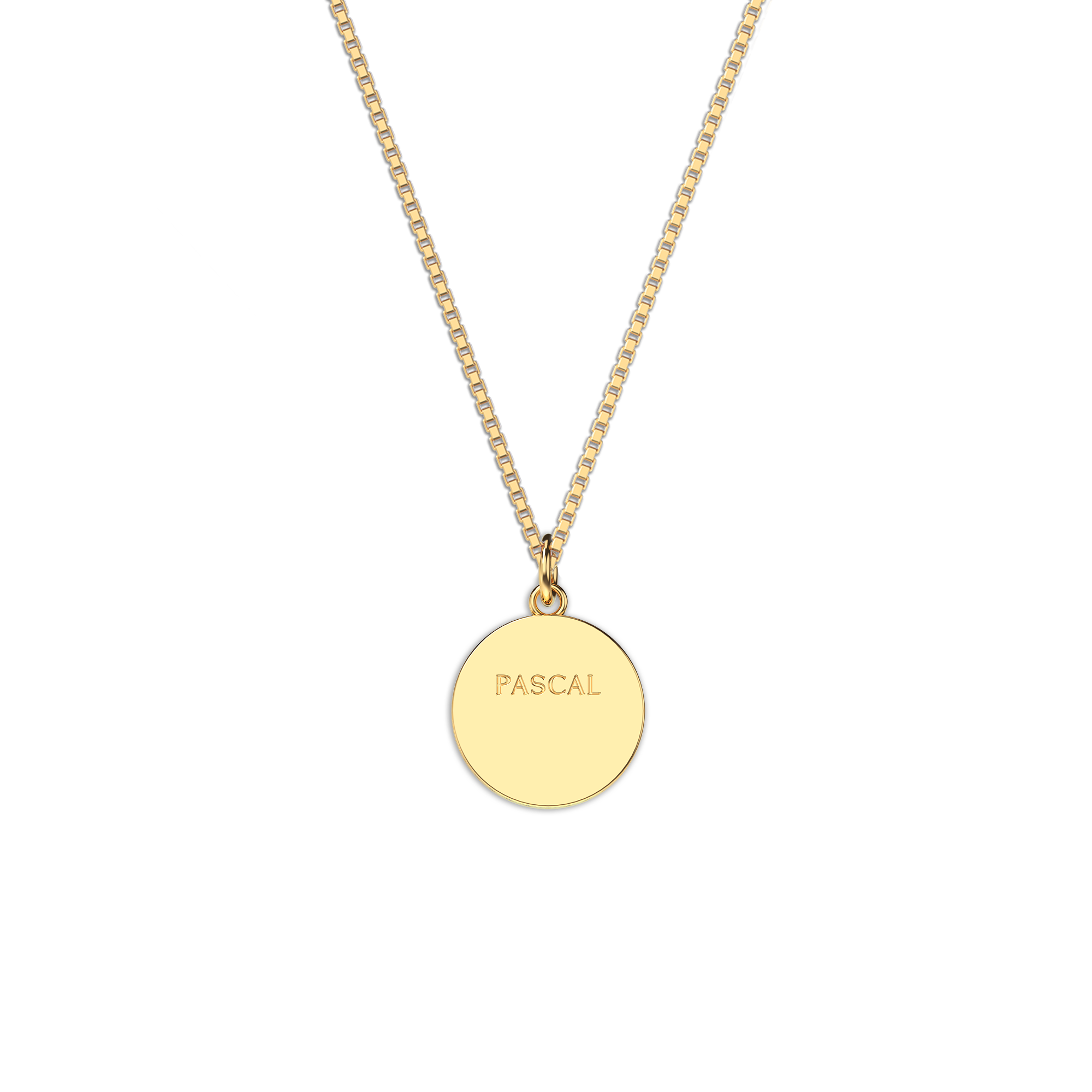Vintage Men's Initial Necklace