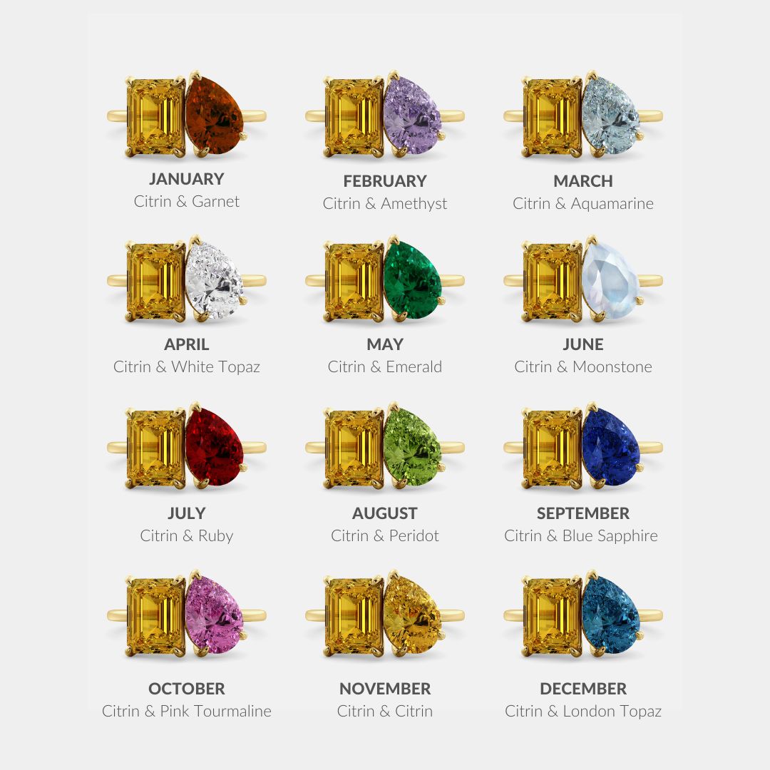 November Citrine Bliss Ring