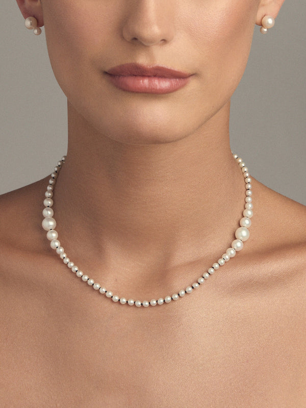 Ocean Elegance Pearl Necklace