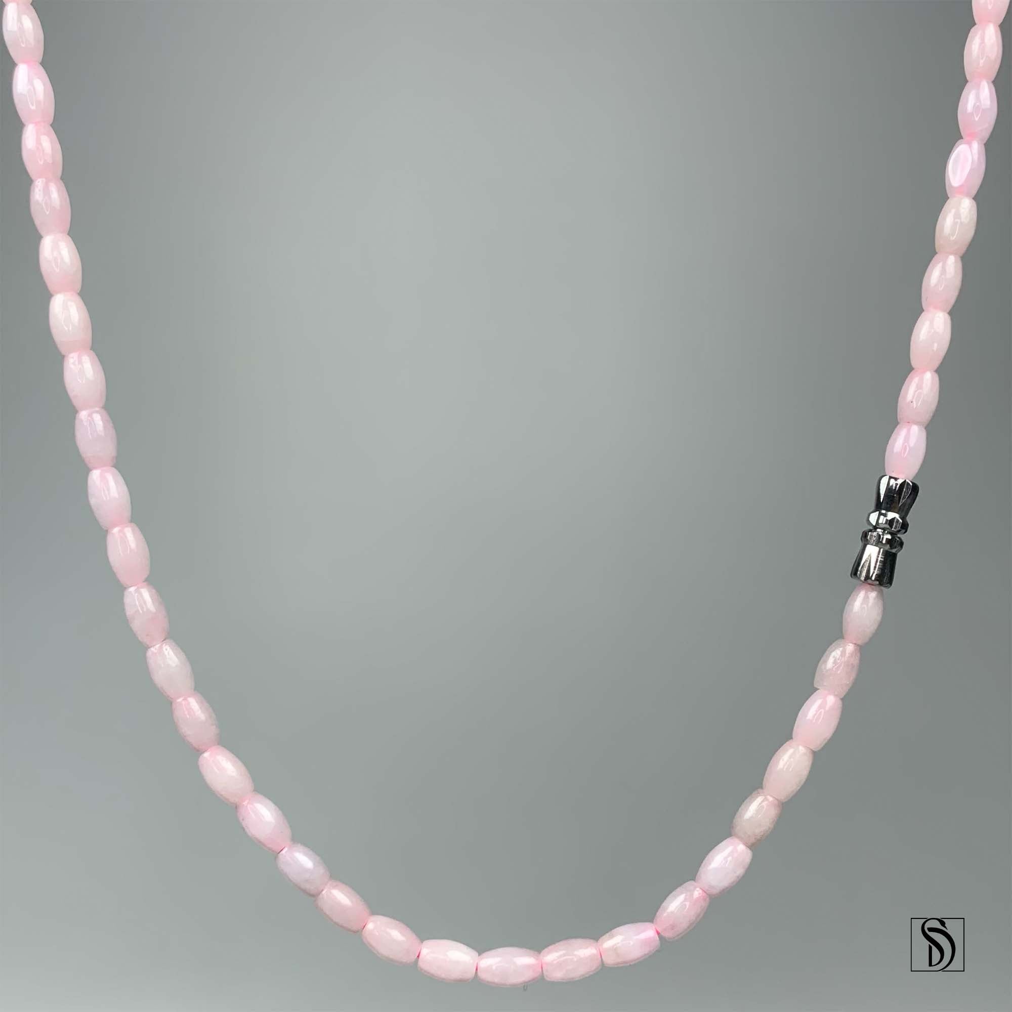 Radiant Pink Jade Necklace