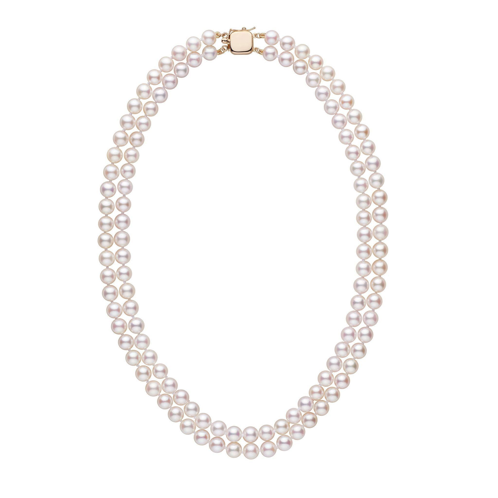Elegant Double-Strand Pearl Necklace